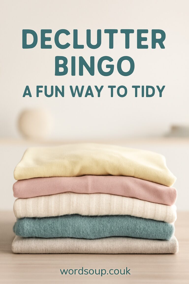 Declutter Bingo Header