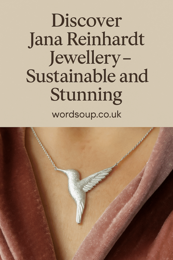 Discover stunning, sustainable jewellery crafted with heart. Ethical pieces, lovingly made from Jana Reinhardt Jewellery; find out more here.