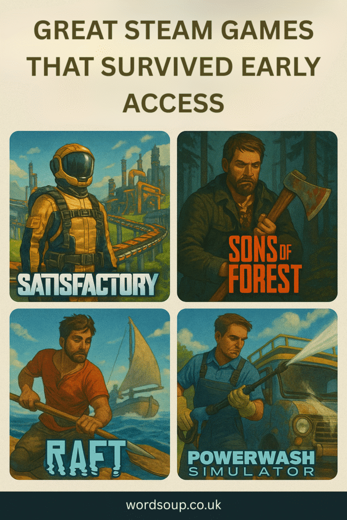 Discover 4 brilliant Steam games that not only survived Early Access but thrived! From Satisfactory to PowerWash Simulator, find out what makes these titles stand out.